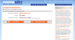 Desktop Screenshot of beholdr.com